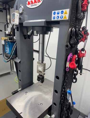 MagnetCert Mobile Breakaway Test Stand - 15,000lbs Capacity