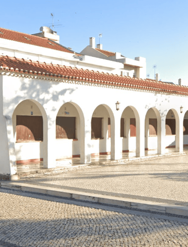 Loge de vente d'articles religieux à Fatima