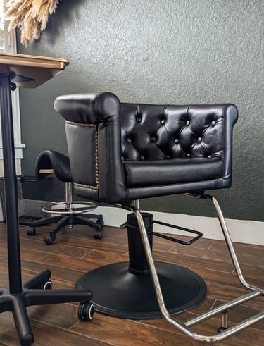 a Studio  M Salon chair in downtown Clermont F 