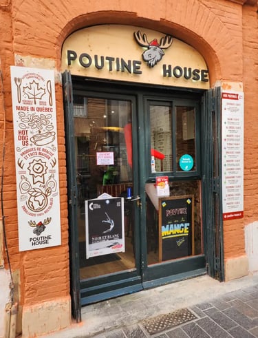 restaurant poutine, toulouse, poutine house capitole