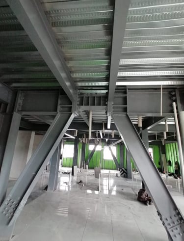 Fabricación de mezanine o entrepiso