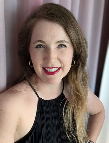 Katie Matzenbacher, Travel Agent, headshot from onboard Virgin Voyages