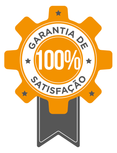 a badge with a badge stating that it is a 100 % satisfaction satisfaction satisfaction satisfaction