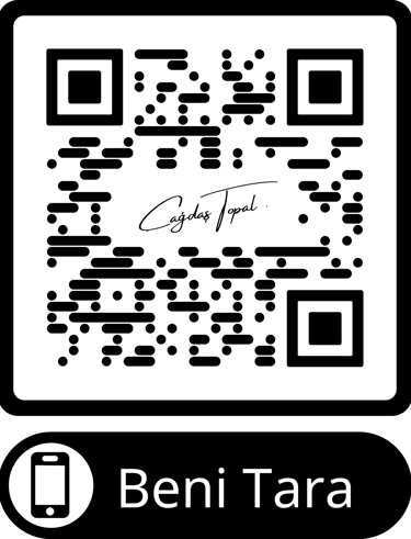Çağdaş Topalın telegram grubu için QR kod