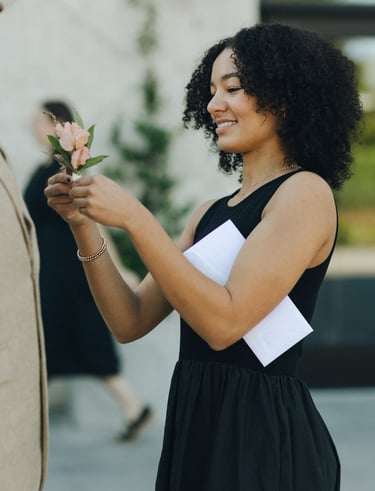 boutonniere, wedding logistics, groomsmen, wedding planner, roses