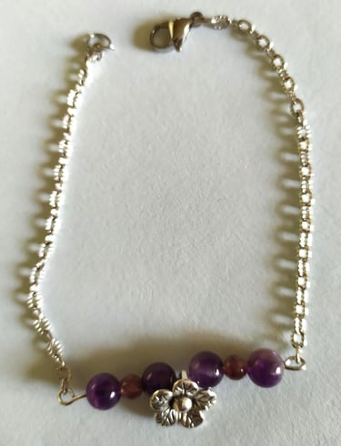 Bijoux Les Couleurs de Lo Améthyste