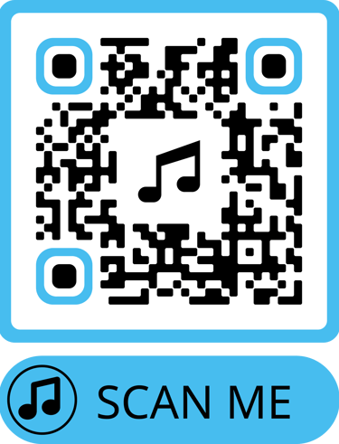 wiederverwendbarer qr-code - beispiel AUDIO Kampagne