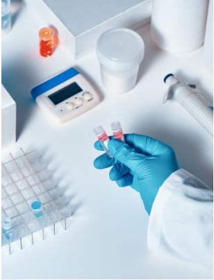 Biosafety consulting for researchers handling vials in clinical research