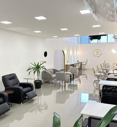 sala de atendimentos salão Juliana Siqueira Beauty