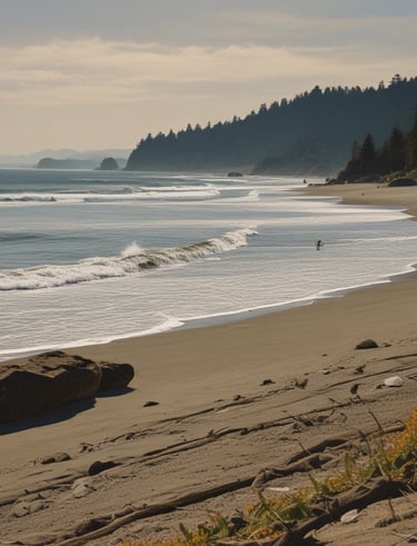 Aerial view of a residential area featuring multiple modern apartment buildings with flat roofs and red-tiled sections. The buildings are surrounded by landscaped greenery, including trees and lawns. Several parked cars line the streets and parking lots. The neighborhood consists of similar architectural styles and is interspersed with roads and pathways.