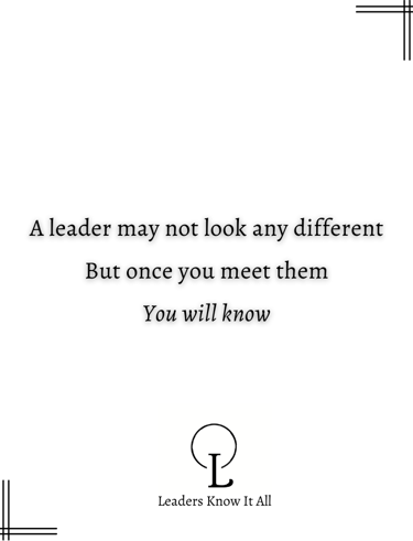 leadership attitude