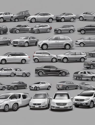 A rental business with a prominent yellow sign displaying the name 'Sun Rental Center' is featured. The building’s exterior wall is painted yellow, matching the sign and awning. There's a small piece of heavy machinery parked near the building, and a main road extends into the distance on the right side of the image with a few vehicles.