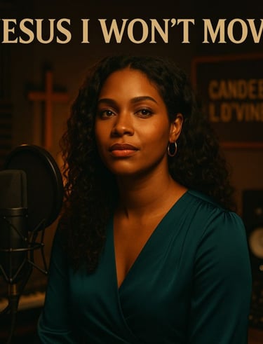 New Album Cover: Jesus I Won't Move