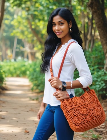 Flat lay of carefully arranged Aurelle accessories and clothing on a minimalist white background.