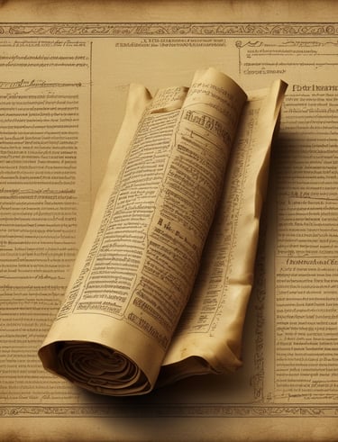 Close-up of a person reading scripture with soft natural lighting.