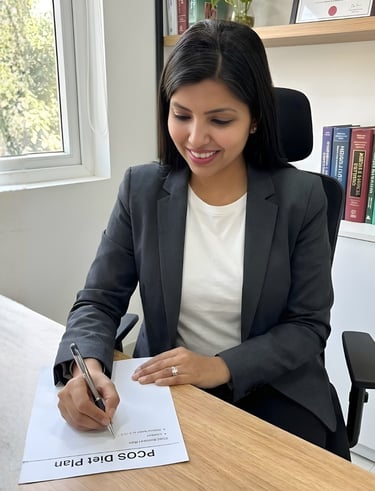 Dietician Ankita Gupta Sehgal - Best Dietician in Delhi NCR for PCOS Weight Loss