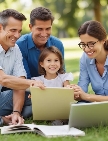 A community workshop where people are learning about financial literacy.