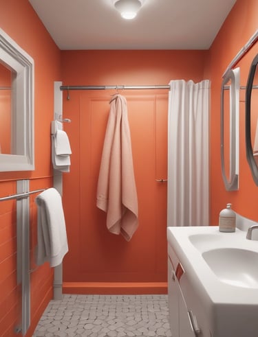 Elegant hotel spa setting featuring plush towels in custom colors.