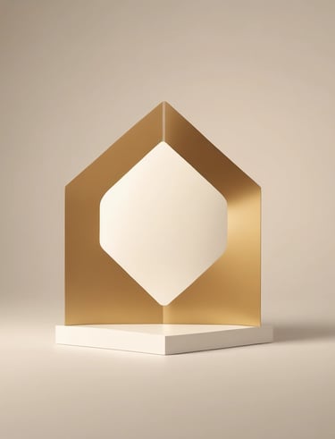 Minimalist desk setup with black and sand tones featuring Aurionism philosopy