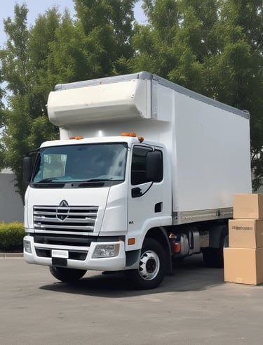 Team members in branded Meditrans Global uniforms coordinating logistics in a busy office.