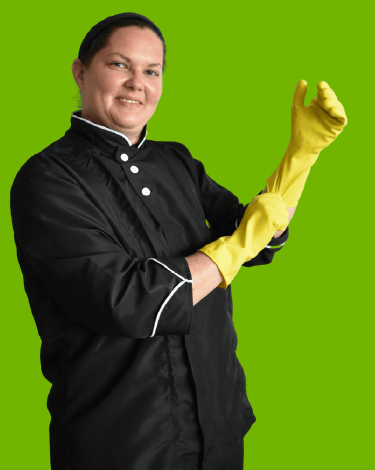 personal femenino de limpieza corporativa