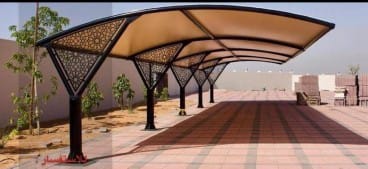 تركيب مظلات في الجنوب