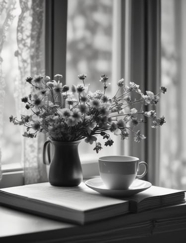 An open book held by someone's hands is illuminated by a focused light source in an otherwise dark environment. One page features a heading 'Creating Consistent Content That Readers Love' and some text below it.