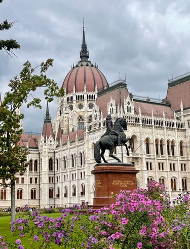 El parlamento de Budapest en una escala con Wizzair