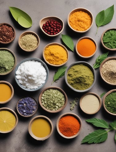 yellow lemon fruit beside silver fork on white and blue floral textile