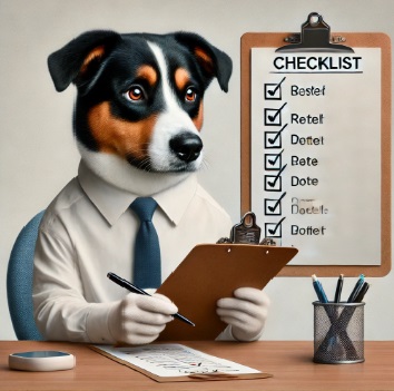 Check List Certificación De Perro de Apoyo Emocional