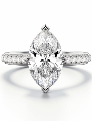 marquise-cut