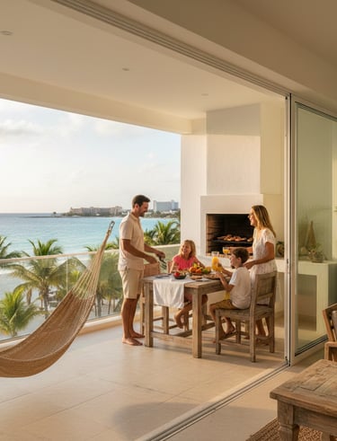 family vacation in Cancún