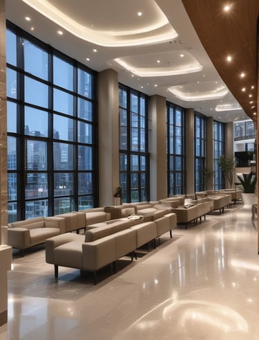 A completed sustainable building designed by the studio.