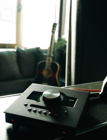 Professional recording and mixing workstation at Vault Studio Kaiserslautern