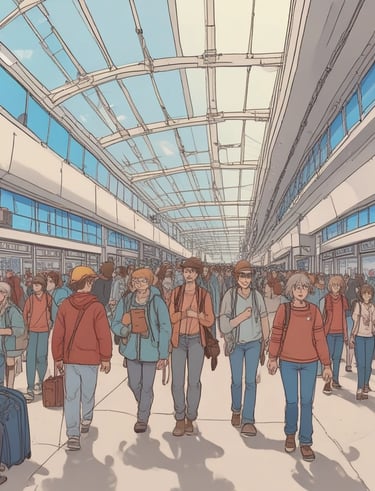 A diverse group of people celebrating their Canadian citizenship.