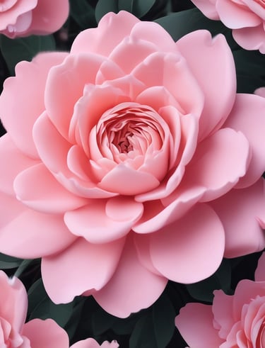 Warm sunlight filtering through atelier windows onto textured sage and blush floral fabrics.