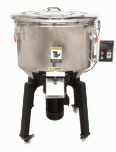 Sochen Material vertical color mixing machine, stainless steel barrel, cycloidal pin-wheel motor, ti