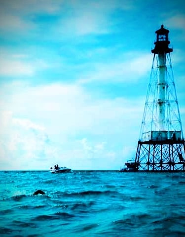 Alligator Light House Offshore Florida Keys