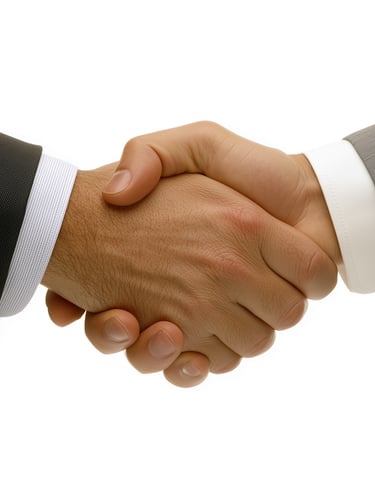 anlaşmış iki kişi