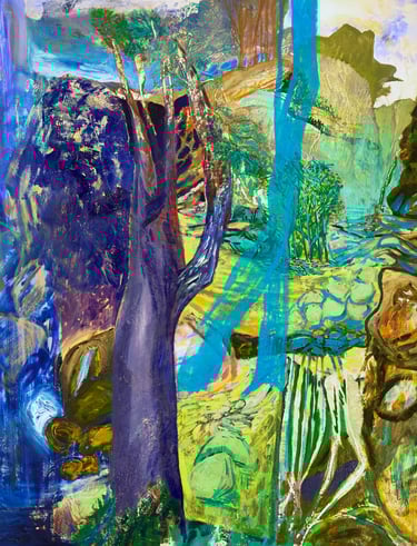contemporary landscape painting