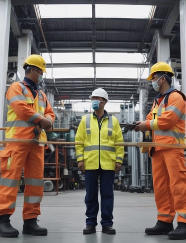 A serene view of a blue ocean with a ship sailing under a clear sky near Makassar coast.