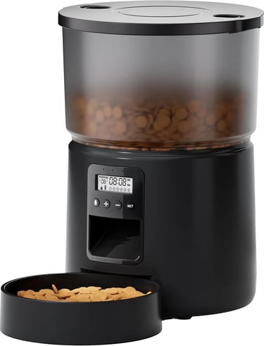 BEMOONY Dispensador Comida con Temporizador Programable