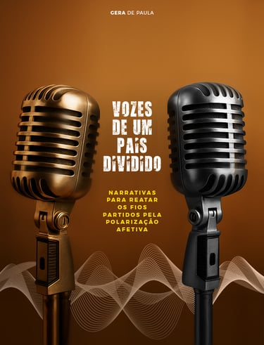Capa do livro Vozes de um País Dividido de Gera de Paula
