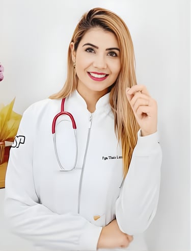 Dra Thais Lima Ferreira Fonoaudiologa da All Sounds em São Caetano do Sul