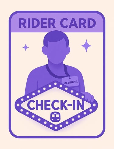 Official Brand Logo of Rider Card from Metruvia