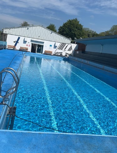 Sunny Outdoor Pool