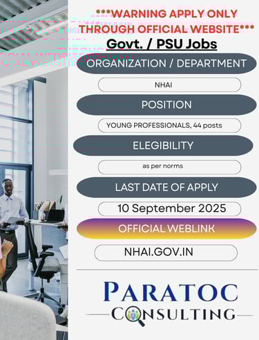 NHAI JOBS