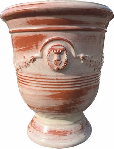vase émaillé