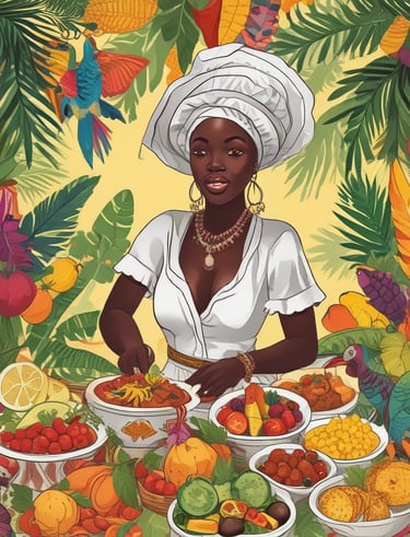 A colorful display of children's books is arranged on a table, featuring vibrant covers with illustrations. The books include titles in both Portuguese and English, with some books showcasing diverse cultural themes and characters.