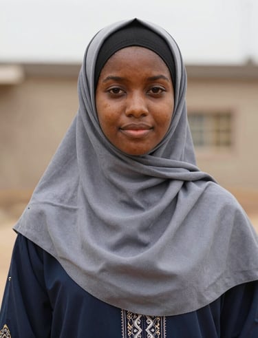 Visitors engaging thoughtfully with contemporary sculptures at the fair.